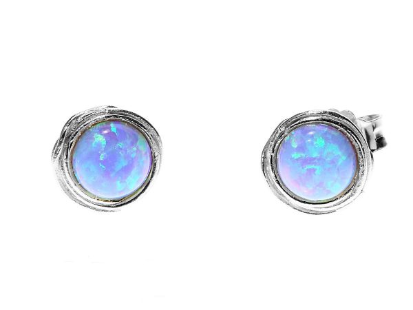 yaron morhaim opal stud earrings
