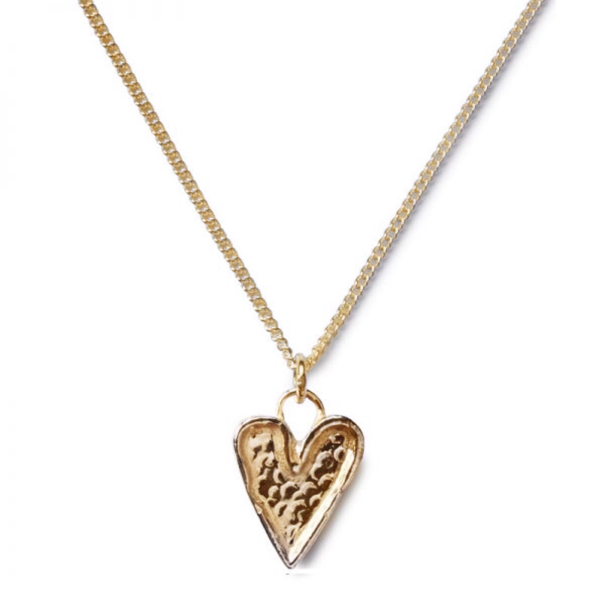 image of cornish tin & gold necklace