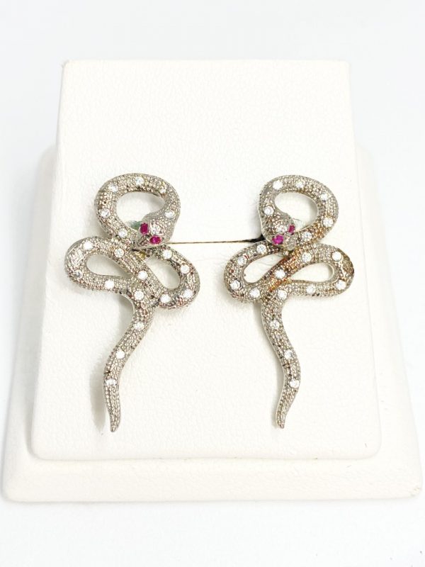 snake earrings