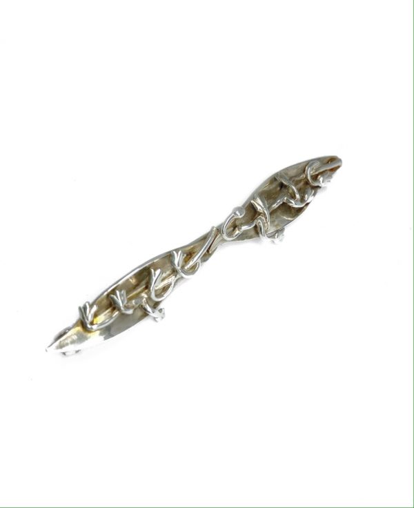 silver lily of the valley pin