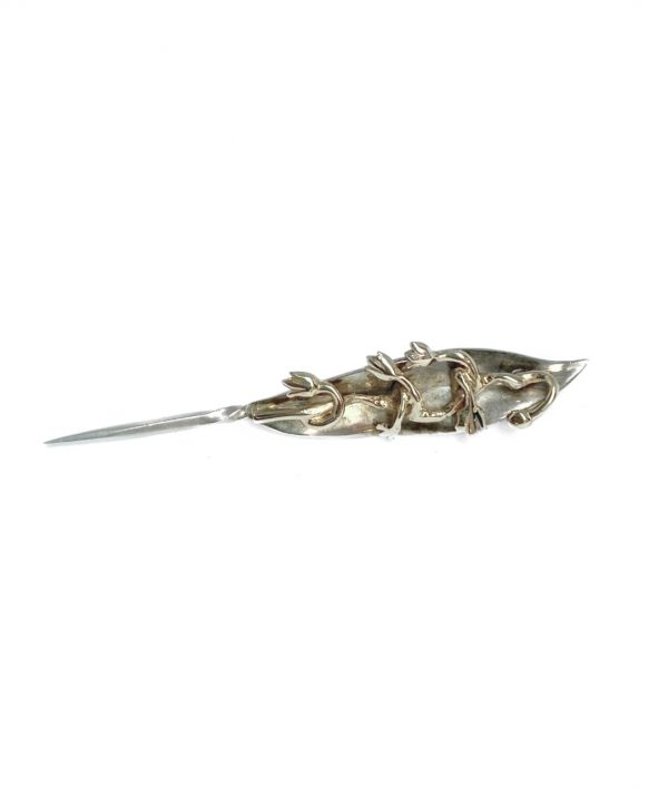 silver lily of the valley pin