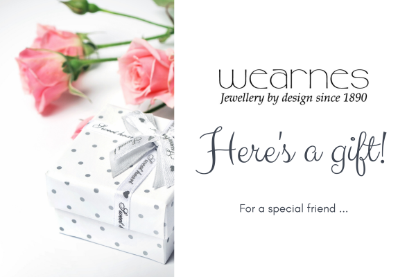 wearnes jewellers jewellery gift card