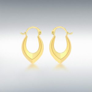 9ct Gold Creole Earrings