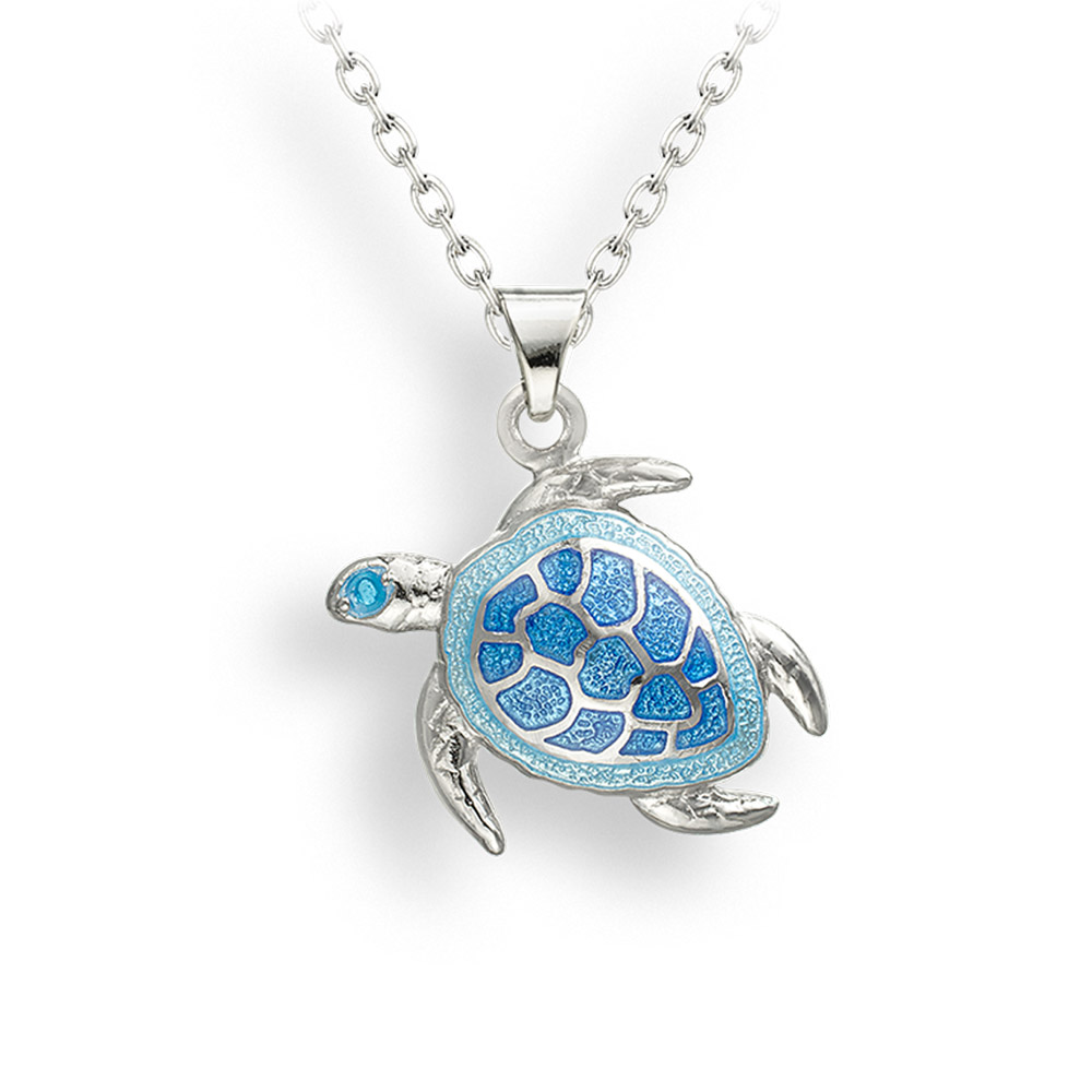 Handmade Glass Art Turtle Necklace – Alisa's True Colors Designs