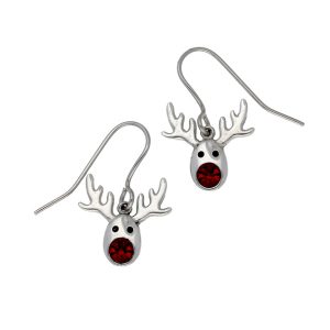 Rudolph Crystal Drop Earrings
