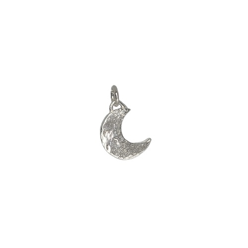 Tin & silver Moon charm